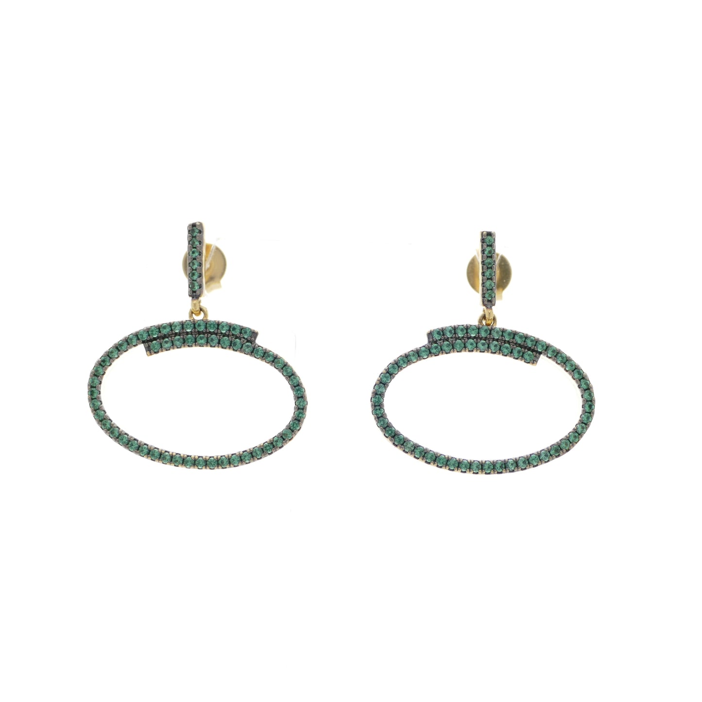 Green Ohrstecker