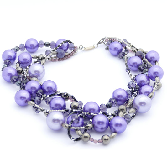 Violeta Set Kette Perle